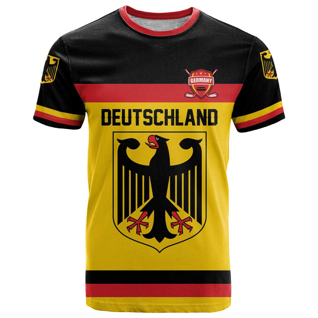 Custom Hockey 2026 Germany T Shirt Trager der Adler