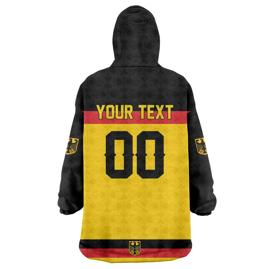 Custom Hockey 2026 Germany Wearable Blanket Hoodie Trager der Adler