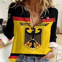 Custom Hockey 2026 Germany Women Casual Shirt Trager der Adler