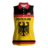 Custom Hockey 2026 Germany Women Sleeveless Polo Shirt Trager der Adler
