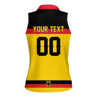 Custom Hockey 2026 Germany Women Sleeveless Polo Shirt Trager der Adler