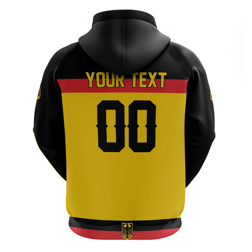 Custom Hockey 2026 Germany Zip Hoodie Trager der Adler