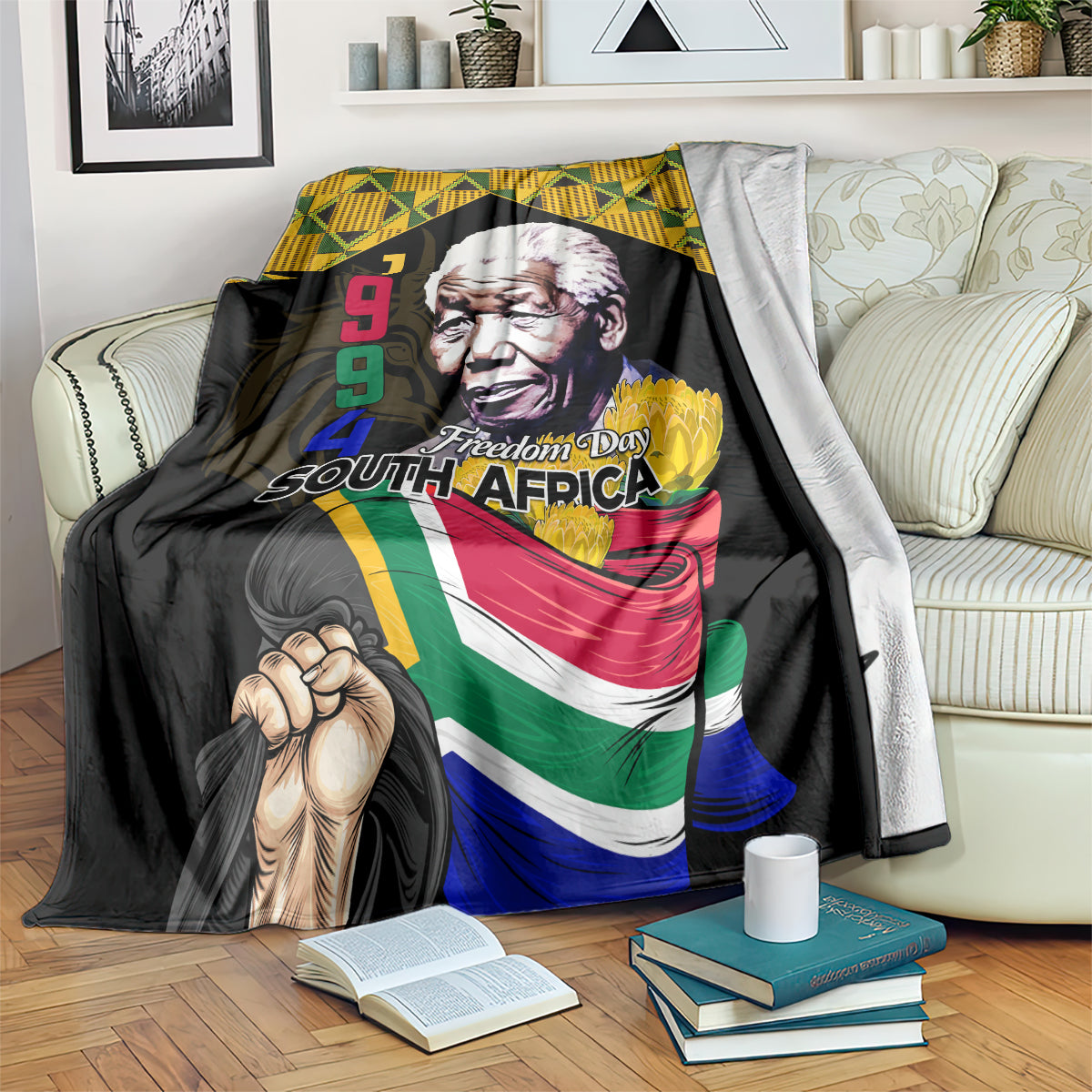 South Africa Freedom Day 2024 Blanket Happy 30th Anniversary