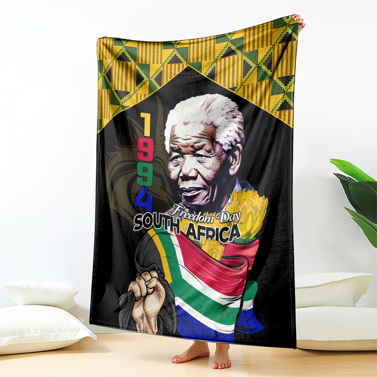 South Africa Freedom Day 2024 Blanket Happy 30th Anniversary