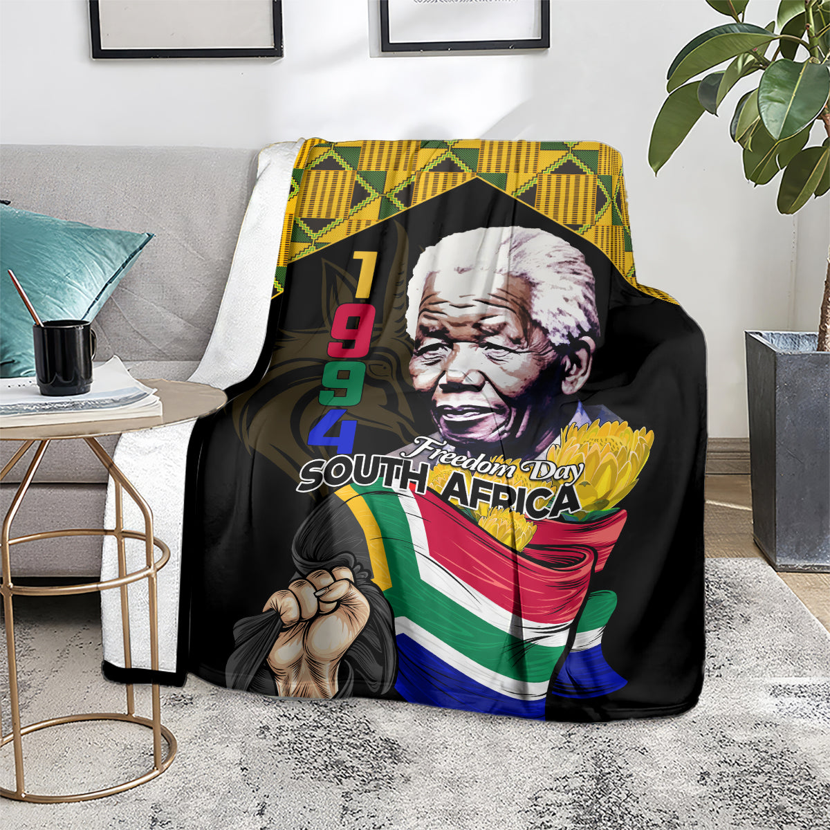 South Africa Freedom Day 2024 Blanket Happy 30th Anniversary
