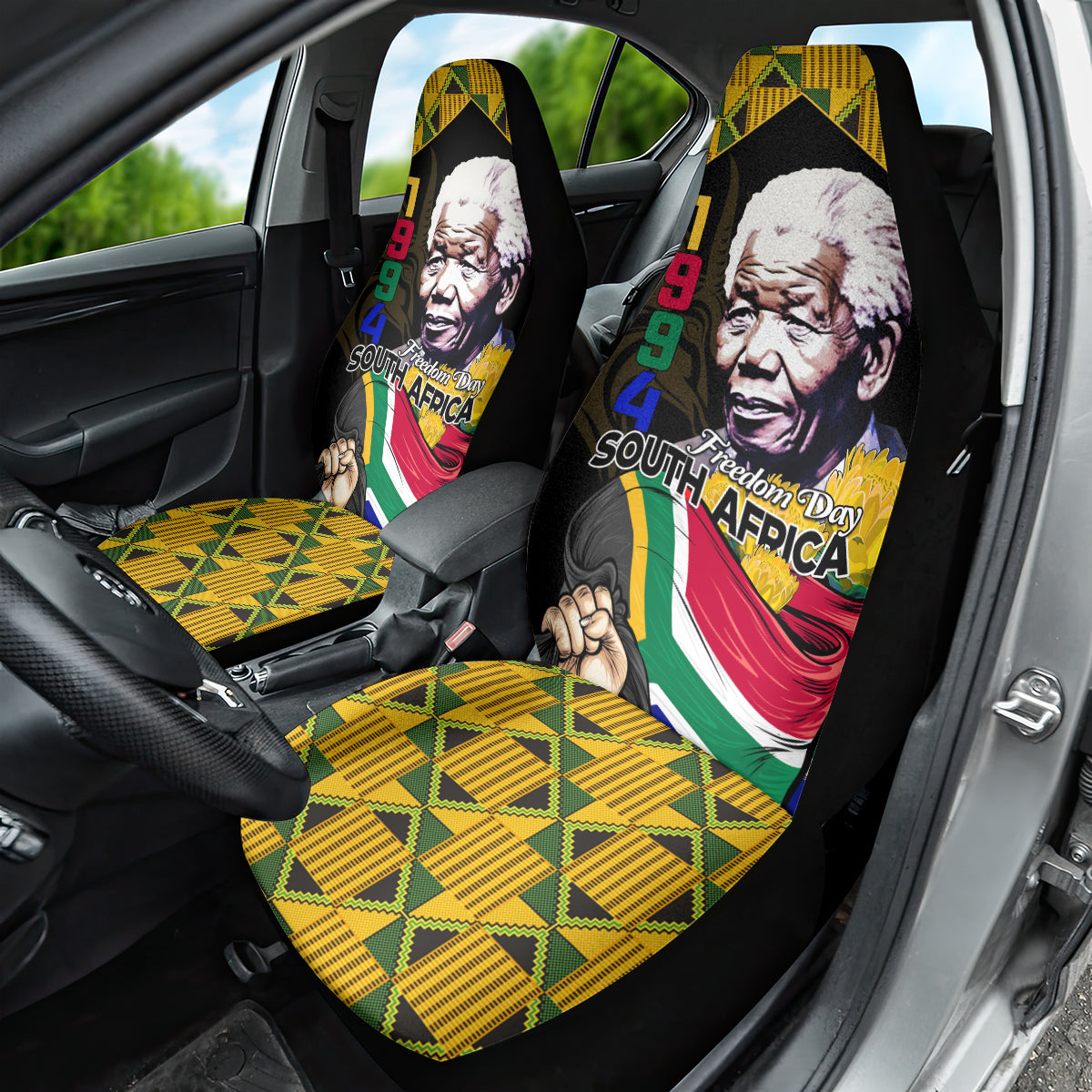 South Africa Freedom Day 2024 Car Seat Cover Happy 30th Anniversary - Wonder Print Shop