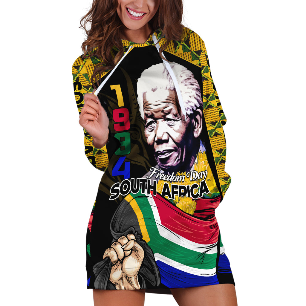 South Africa Freedom Day 2024 Hoodie Dress Happy 30th Anniversary