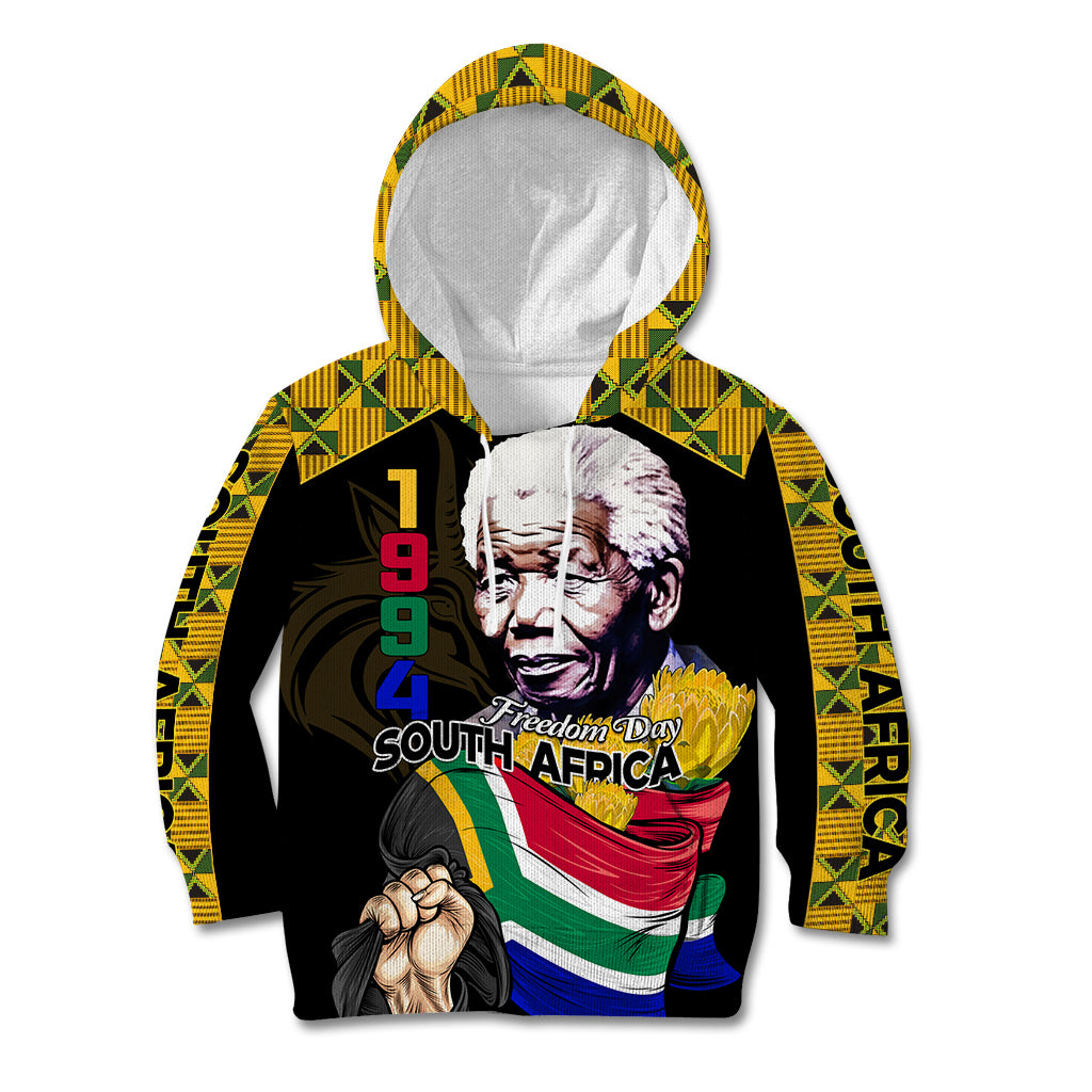 South Africa Freedom Day 2024 Kid Hoodie Happy 30th Anniversary