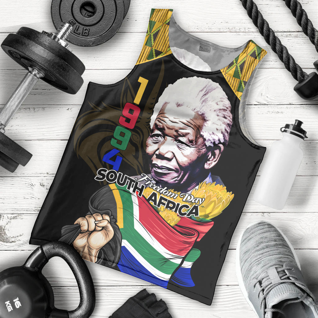 South Africa Freedom Day 2024 Men Tank Top Happy 30th Anniversary - Wonder Print Shop