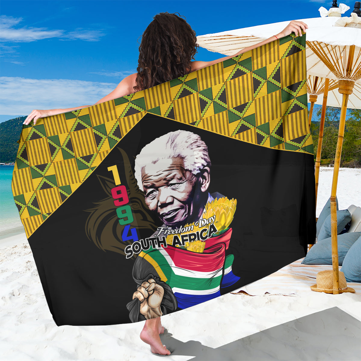 South Africa Freedom Day 2024 Sarong Happy 30th Anniversary