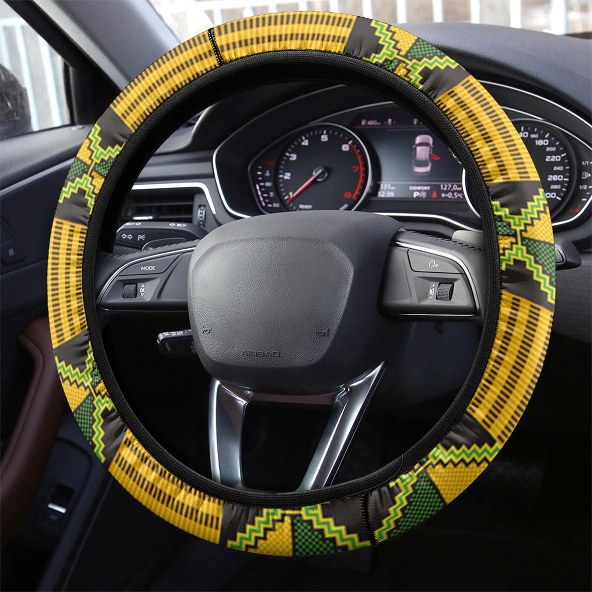 South Africa Freedom Day 2024 Steering Wheel Cover Happy 30th Anniversary - Wonder Print Shop
