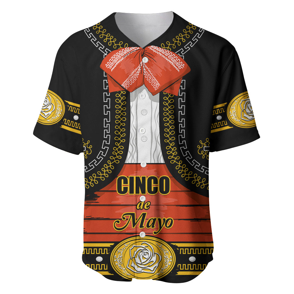 Cinco de Mayo 2024 Baseball Jersey Traje de Charro Style - Wonder Print Shop