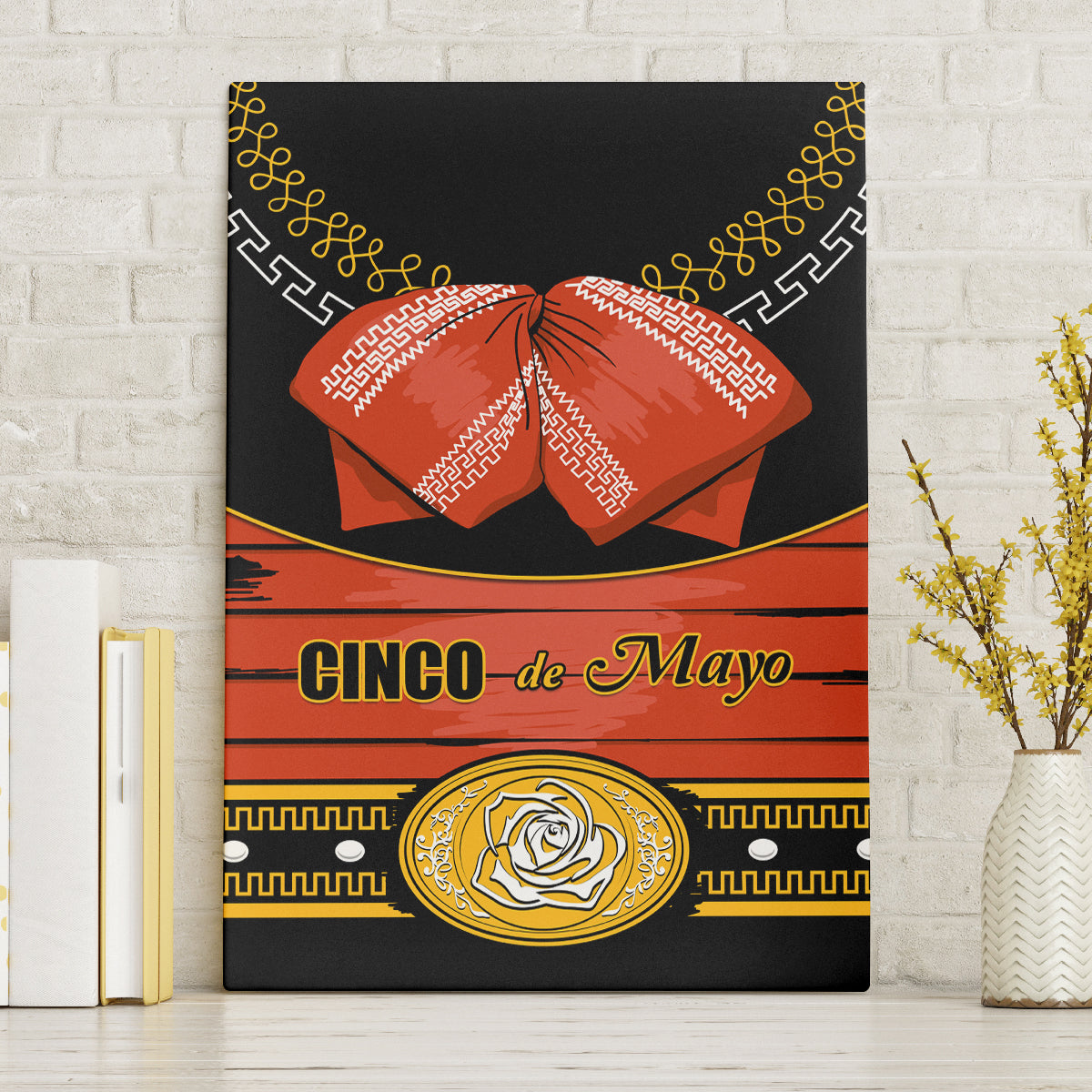 Cinco de Mayo 2024 Canvas Wall Art Traje de Charro Style - Wonder Print Shop