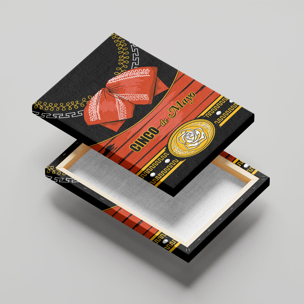 Cinco de Mayo 2024 Canvas Wall Art Traje de Charro Style - Wonder Print Shop