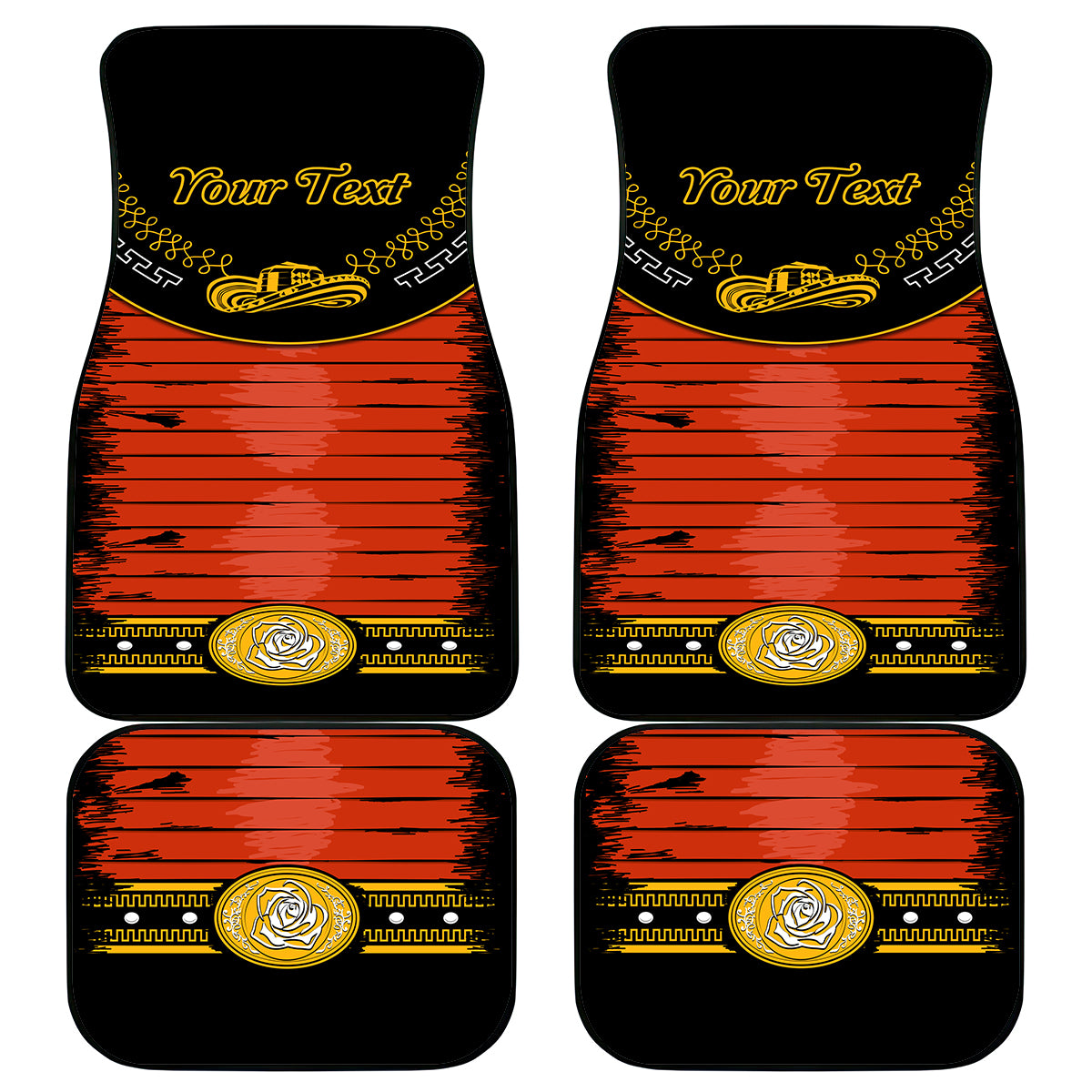 Cinco de Mayo 2024 Car Mats Traje de Charro Style - Wonder Print Shop