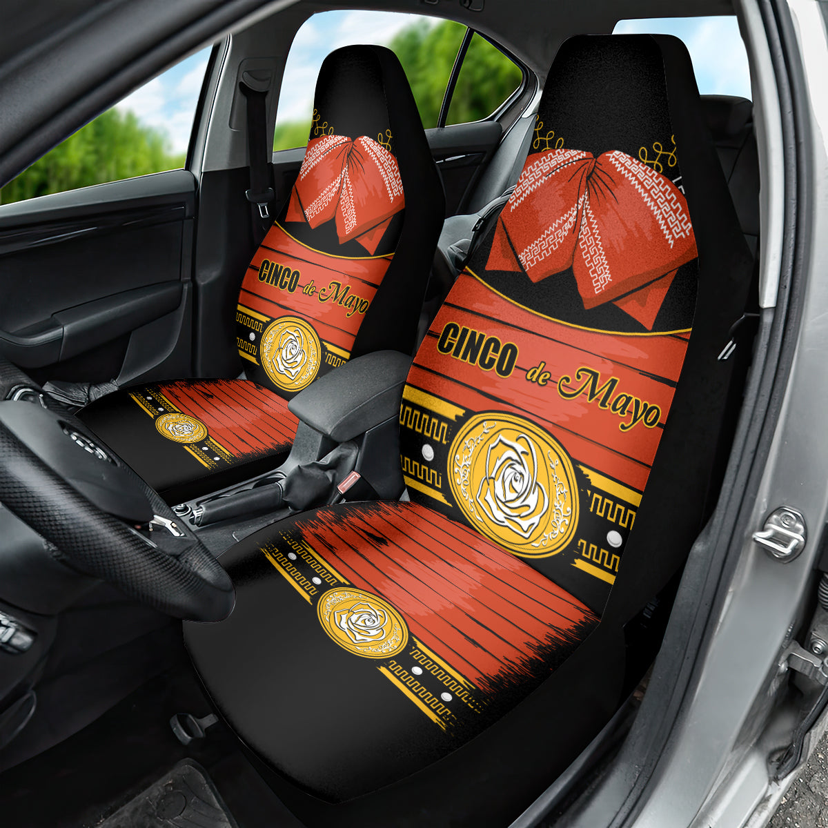 Cinco de Mayo 2024 Car Seat Cover Traje de Charro Style - Wonder Print Shop