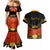 Cinco de Mayo 2024 Couples Matching Mermaid Dress and Hawaiian Shirt Traje de Charro Style - Wonder Print Shop