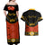 Cinco de Mayo 2024 Couples Matching Off Shoulder Maxi Dress and Hawaiian Shirt Traje de Charro Style - Wonder Print Shop