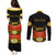 Cinco de Mayo 2024 Couples Matching Puletasi and Long Sleeve Button Shirt Traje de Charro Style - Wonder Print Shop