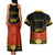 Cinco de Mayo 2024 Couples Matching Tank Maxi Dress and Hawaiian Shirt Traje de Charro Style - Wonder Print Shop
