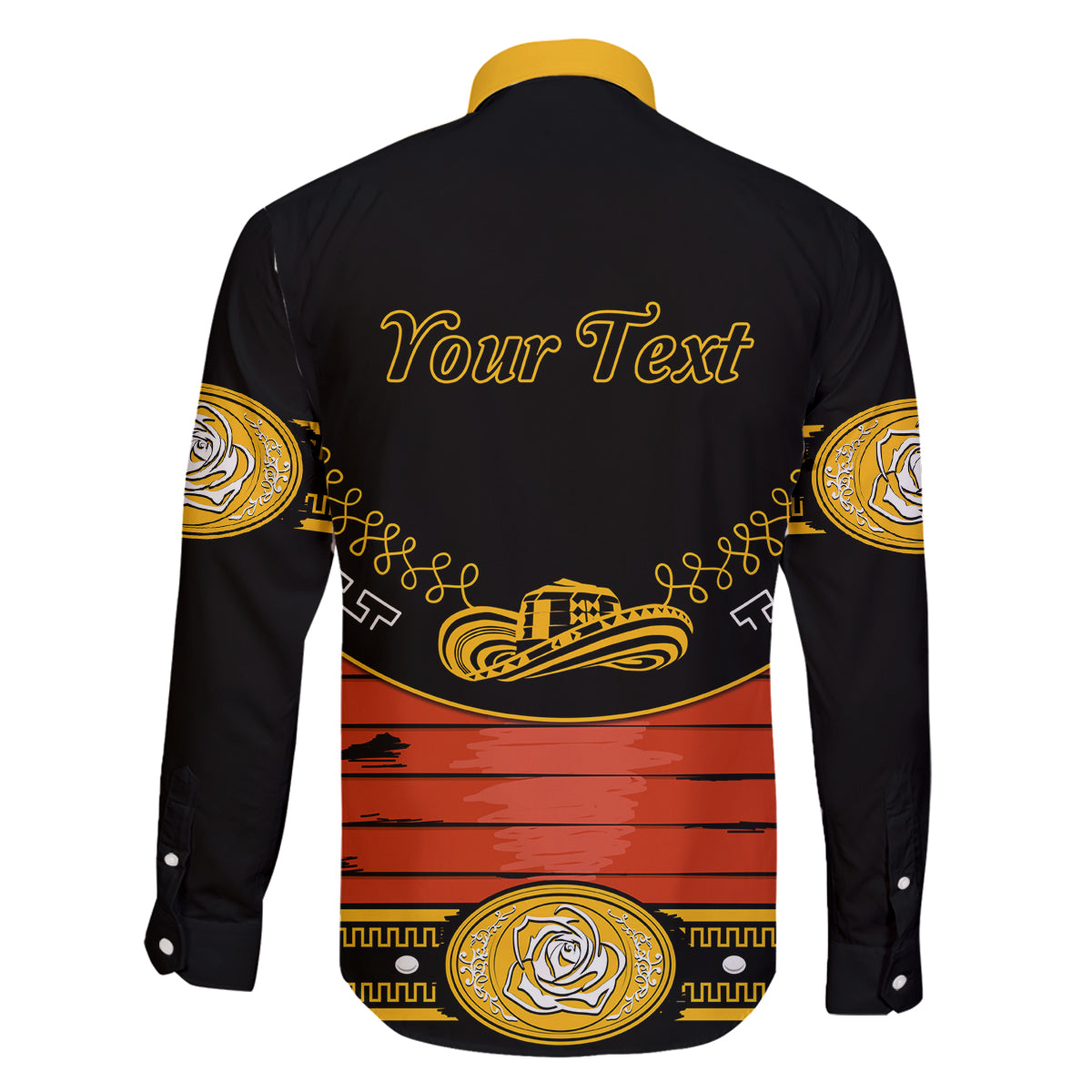 Cinco de Mayo 2024 Family Matching Long Sleeve Bodycon Dress and Hawaiian Shirt Traje de Charro Style - Wonder Print Shop