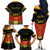 Cinco de Mayo 2024 Family Matching Off The Shoulder Long Sleeve Dress and Hawaiian Shirt Traje de Charro Style - Wonder Print Shop
