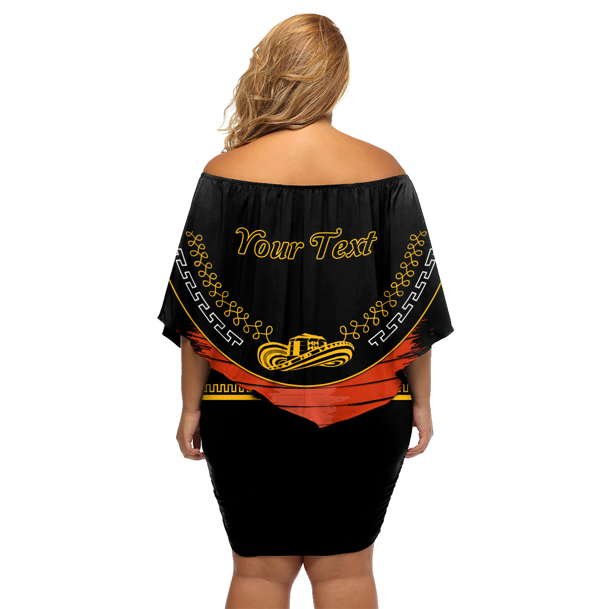 Cinco de Mayo 2024 Family Matching Off Shoulder Short Dress and Hawaiian Shirt Traje de Charro Style - Wonder Print Shop