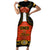 Cinco de Mayo 2024 Family Matching Short Sleeve Bodycon Dress and Hawaiian Shirt Traje de Charro Style - Wonder Print Shop