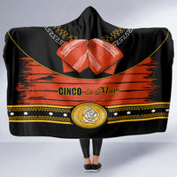 Cinco de Mayo 2024 Hooded Blanket Traje de Charro Style