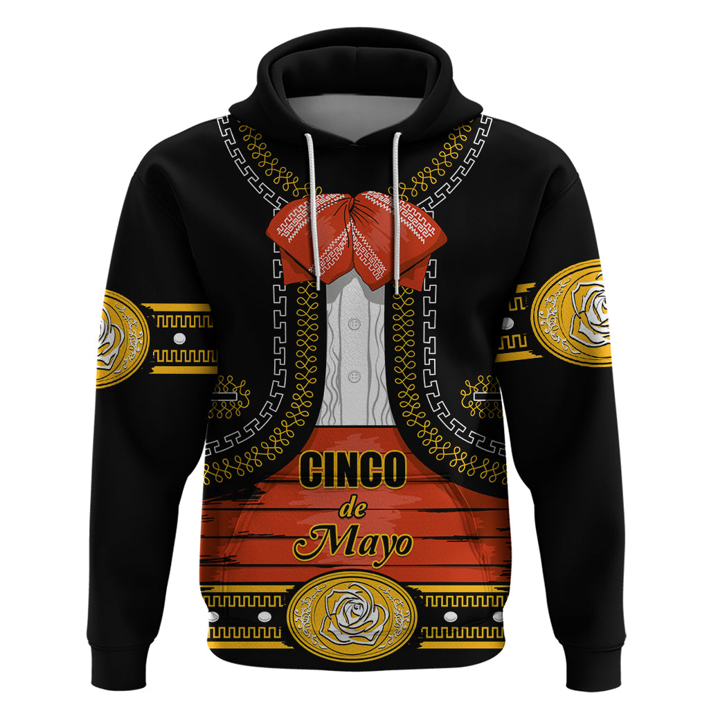 Cinco de Mayo 2024 Hoodie Traje de Charro Style - Wonder Print Shop