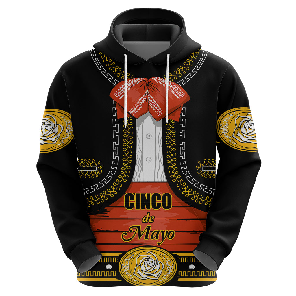 Cinco de Mayo 2024 Hoodie Traje de Charro Style - Wonder Print Shop