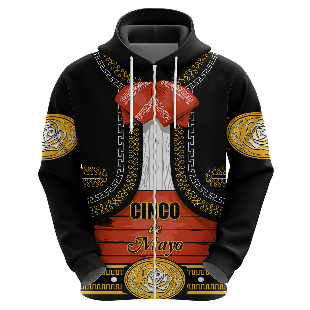 Cinco de Mayo 2024 Hoodie Traje de Charro Style - Wonder Print Shop