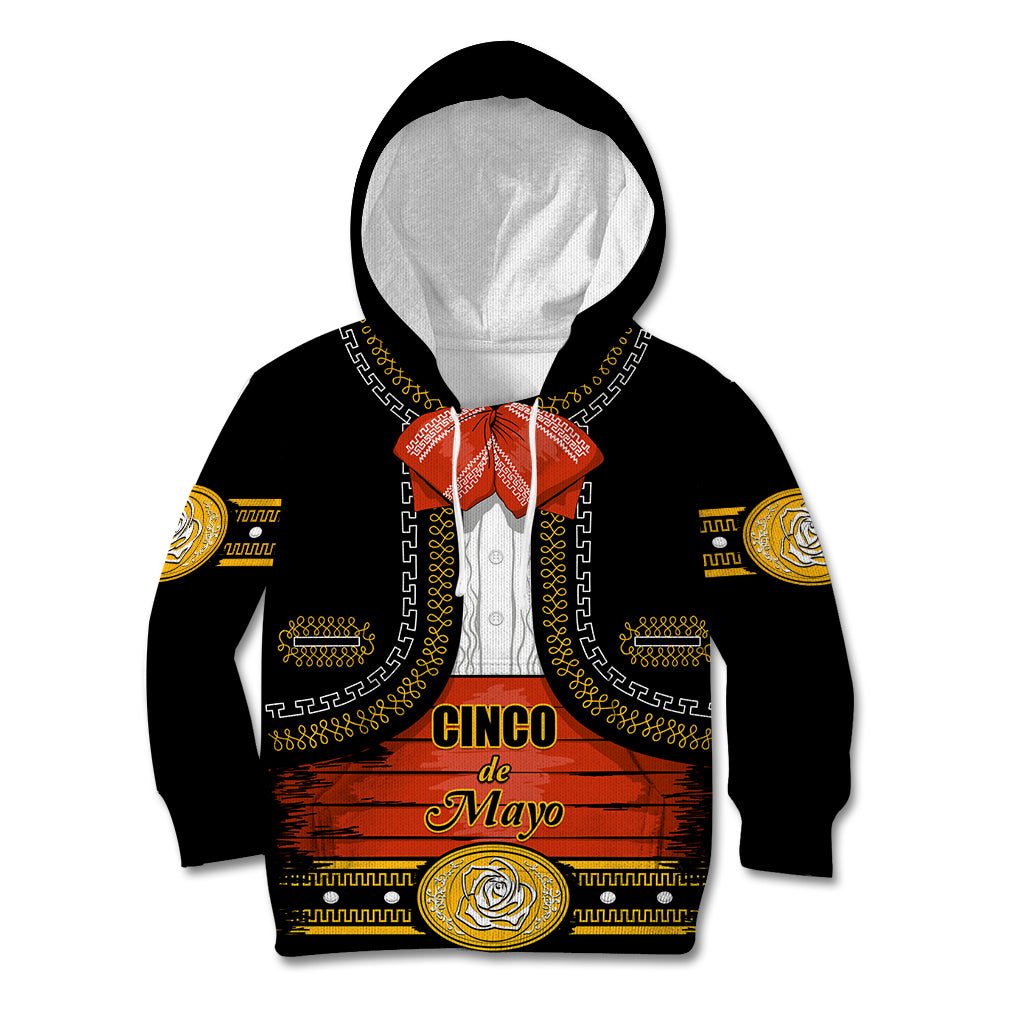 Cinco de Mayo 2024 Kid Hoodie Traje de Charro Style - Wonder Print Shop