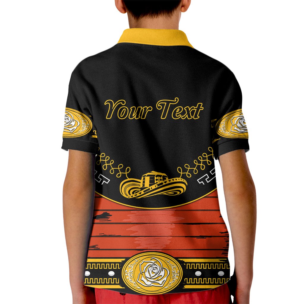 Cinco de Mayo 2024 Kid Polo Shirt Traje de Charro Style - Wonder Print Shop