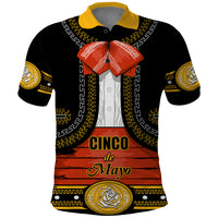 Cinco de Mayo 2024 Polo Shirt Traje de Charro Style - Wonder Print Shop