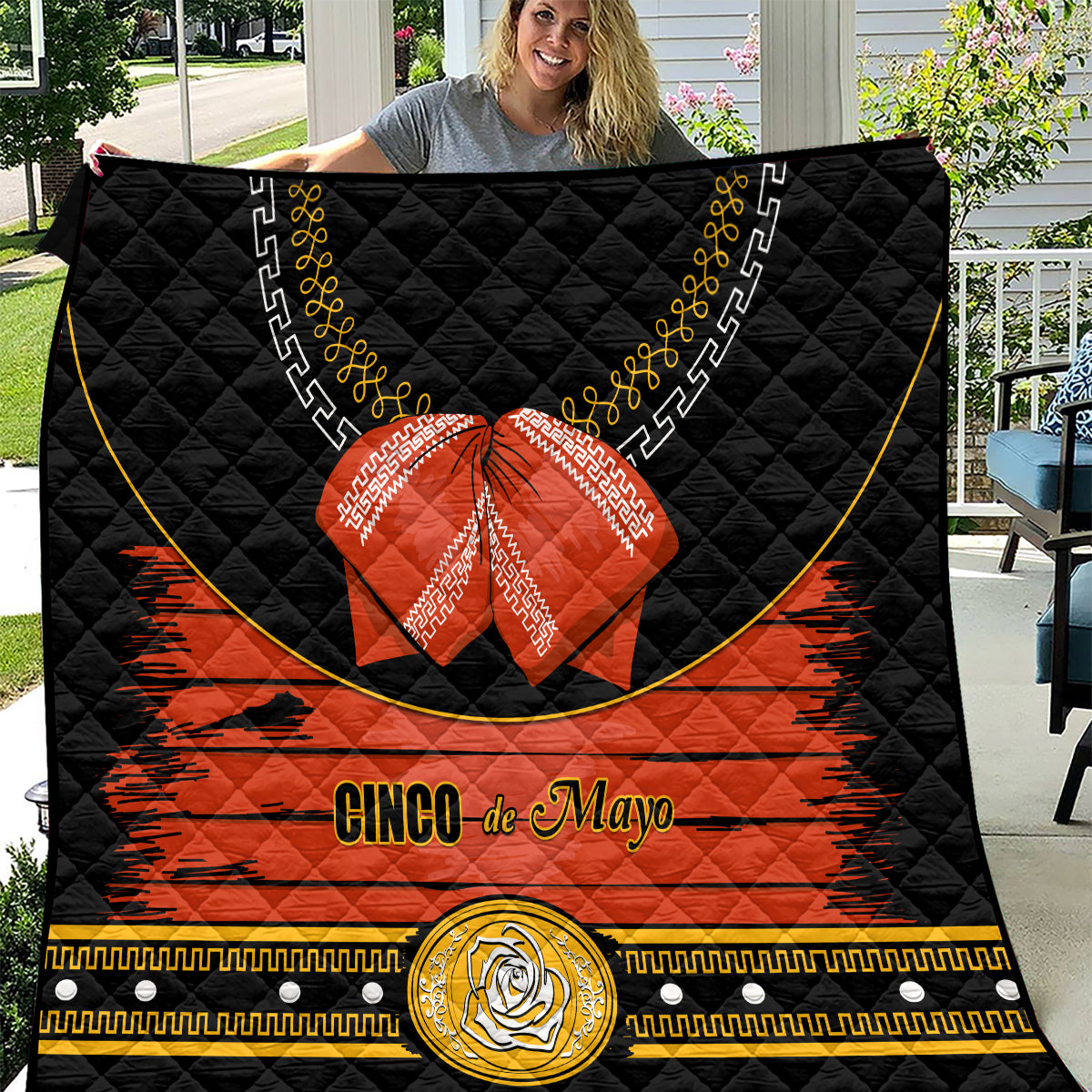 Cinco de Mayo 2024 Quilt Traje de Charro Style - Wonder Print Shop
