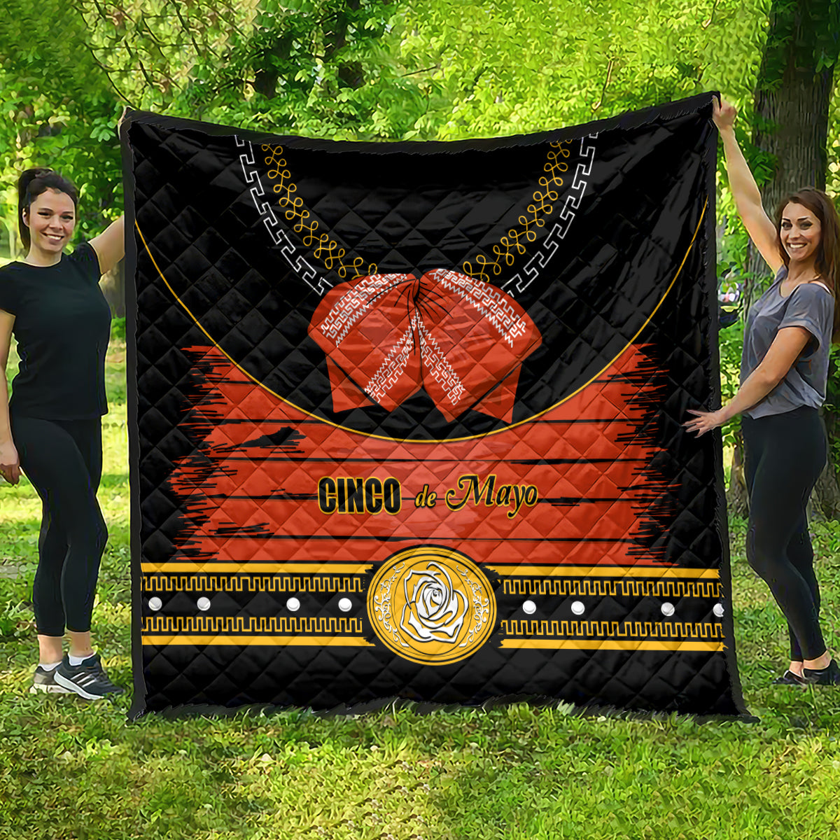 Cinco de Mayo 2024 Quilt Traje de Charro Style - Wonder Print Shop