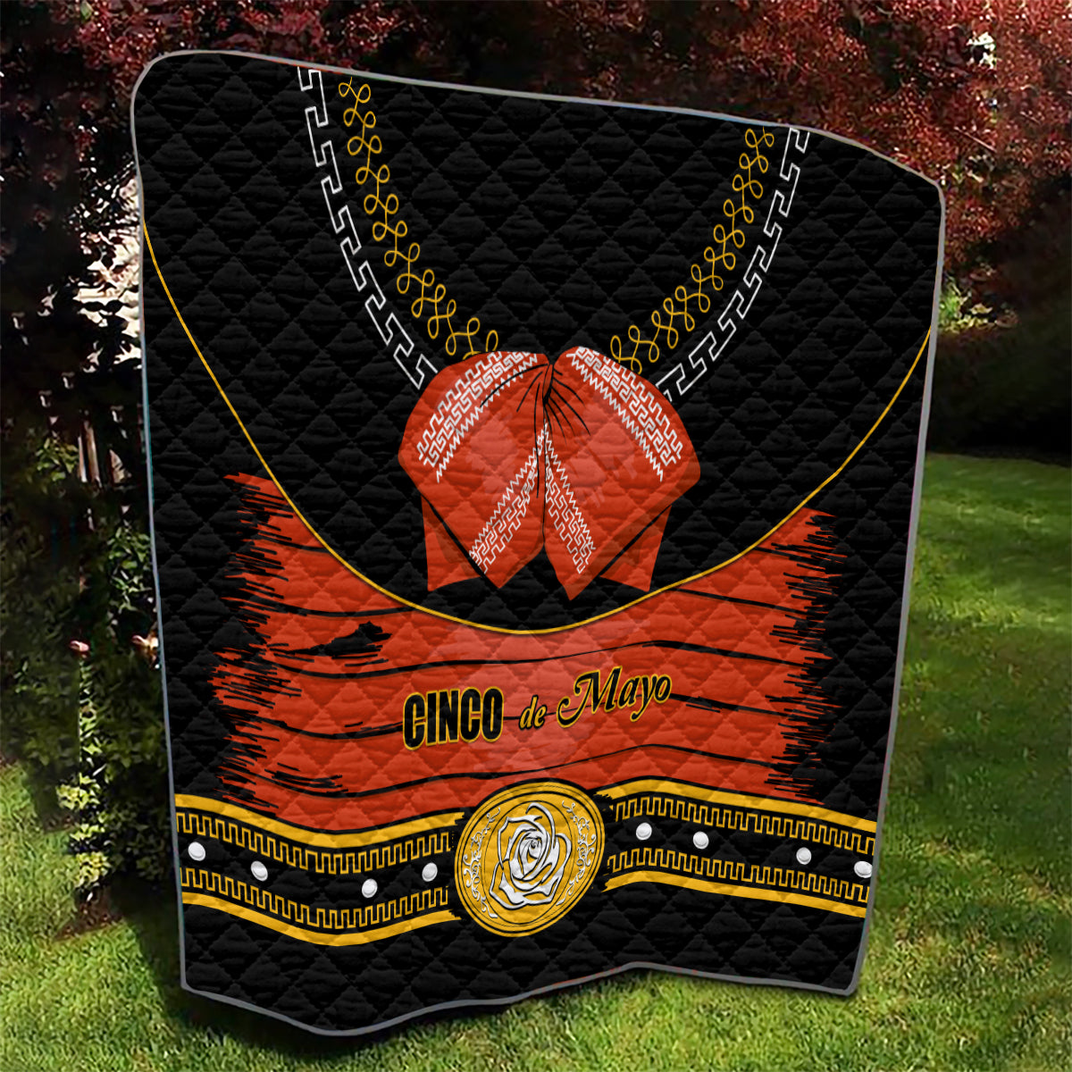Cinco de Mayo 2024 Quilt Traje de Charro Style - Wonder Print Shop
