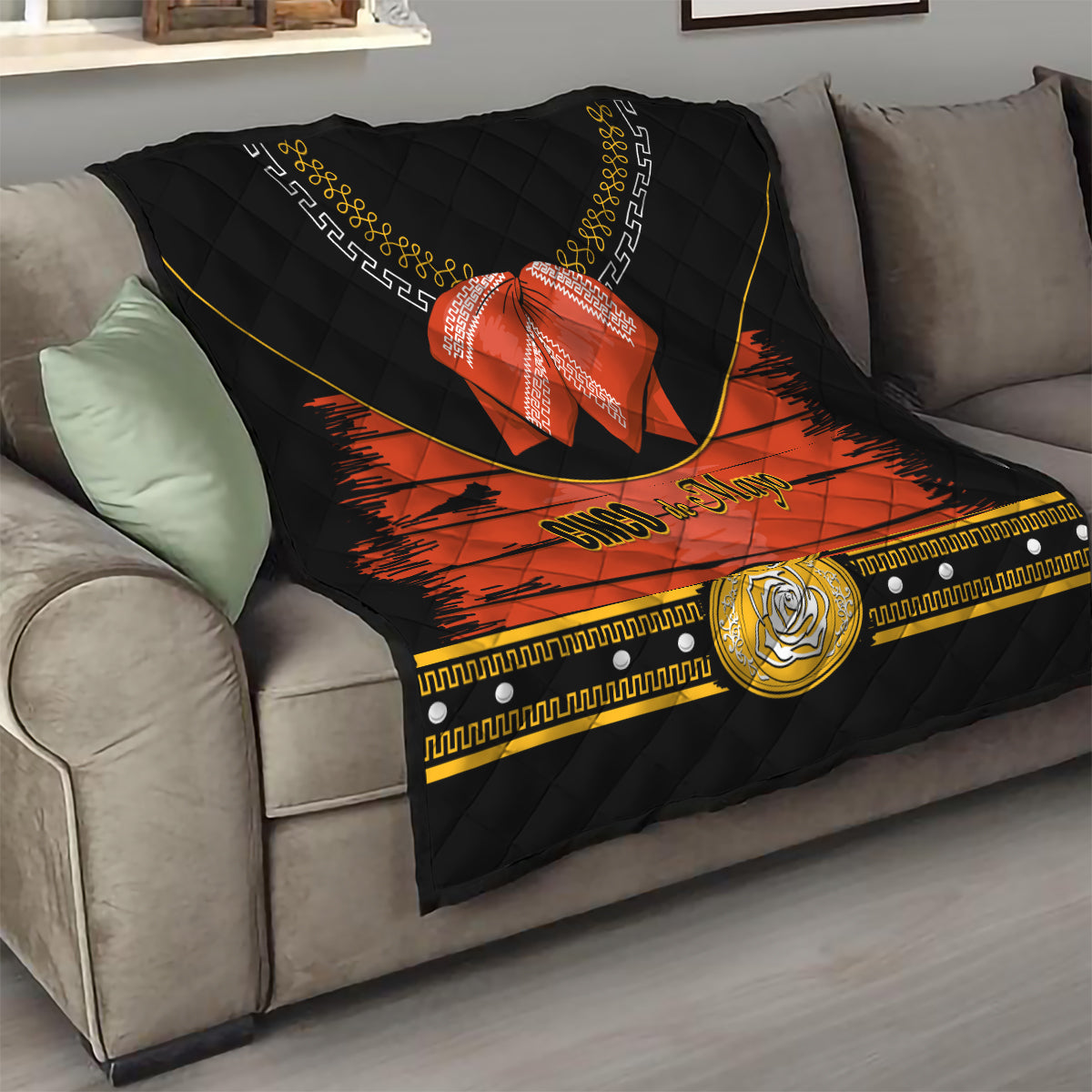 Cinco de Mayo 2024 Quilt Traje de Charro Style - Wonder Print Shop