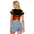 Cinco de Mayo 2024 Raglan Cropped T Shirt Traje de Charro Style - Wonder Print Shop