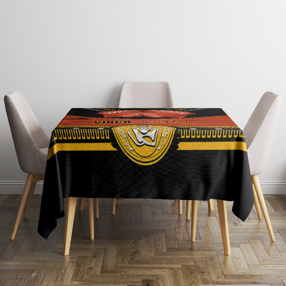Cinco de Mayo 2024 Tablecloth Traje de Charro Style - Wonder Print Shop