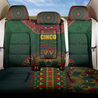 Cinco de Mayo 2024 Back Car Seat Cover Mexican Folk Pattern - Wonder Print Shop