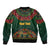 Cinco de Mayo 2024 Bomber Jacket Mexican Folk Pattern - Wonder Print Shop