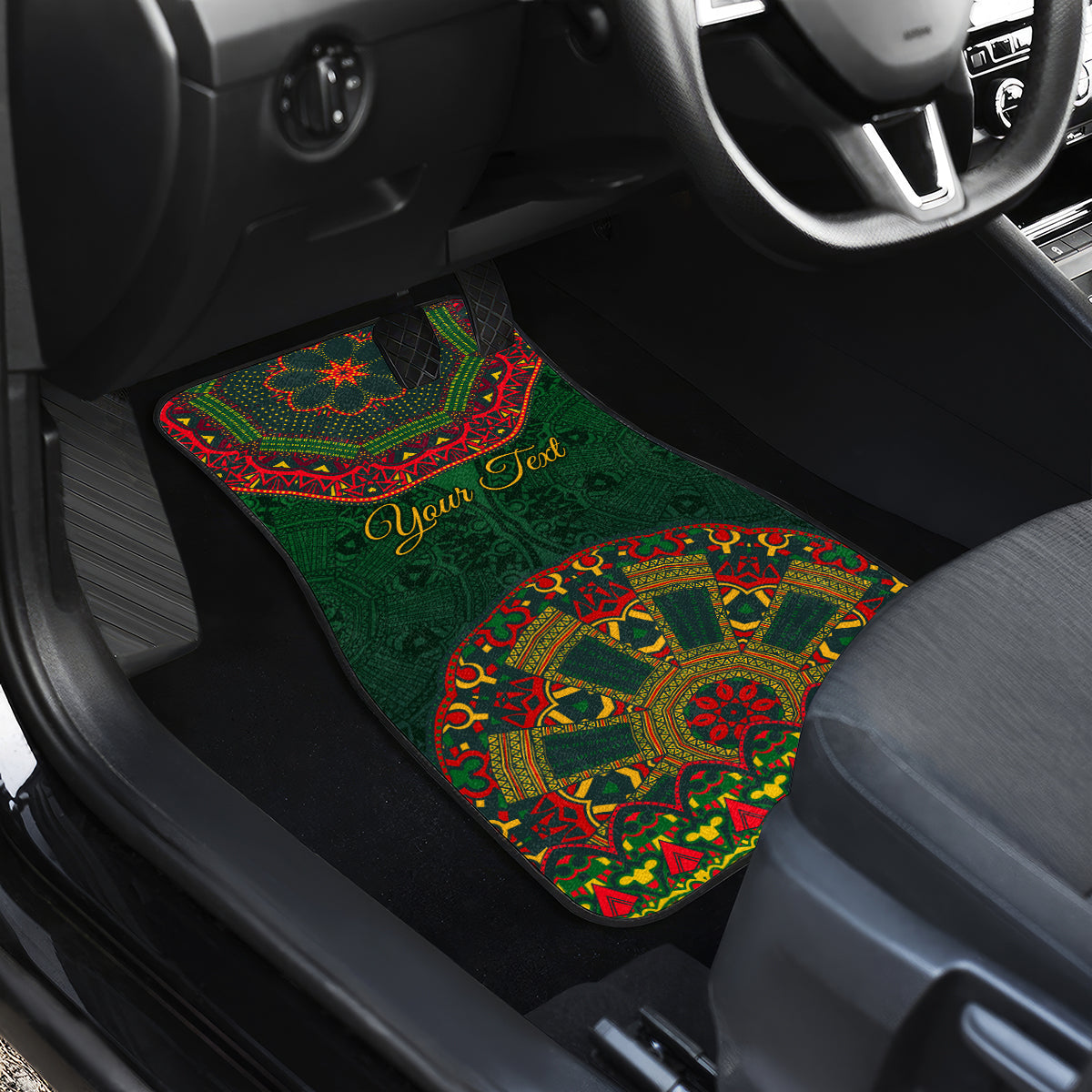 Cinco de Mayo 2024 Car Mats Mexican Folk Pattern - Wonder Print Shop