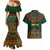 Cinco de Mayo 2024 Couples Matching Mermaid Dress and Hawaiian Shirt Mexican Folk Pattern - Wonder Print Shop
