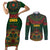 Cinco de Mayo 2024 Couples Matching Short Sleeve Bodycon Dress and Long Sleeve Button Shirt Mexican Folk Pattern - Wonder Print Shop
