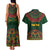 Cinco de Mayo 2024 Couples Matching Tank Maxi Dress and Hawaiian Shirt Mexican Folk Pattern - Wonder Print Shop