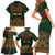 Cinco de Mayo 2024 Family Matching Short Sleeve Bodycon Dress and Hawaiian Shirt Mexican Folk Pattern - Wonder Print Shop