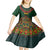 Cinco de Mayo 2024 Kid Short Sleeve Dress Mexican Folk Pattern - Wonder Print Shop
