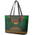 Cinco de Mayo 2024 Leather Tote Bag Mexican Folk Pattern - Wonder Print Shop